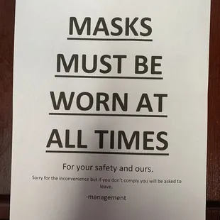 New rules for safety of your and ours