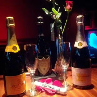 Bottle service available at Hush Gentlemen's Club