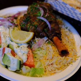 Lamb Shank Plate