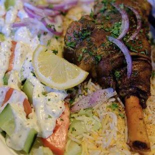 Lamb Shank Plate