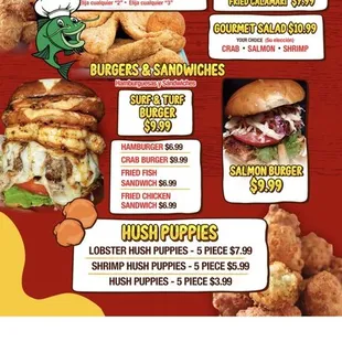 The menu!!! Everything sounded and looked sooo magnifique!!!