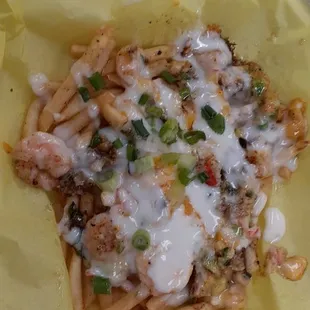 Crazy Seafood Fries