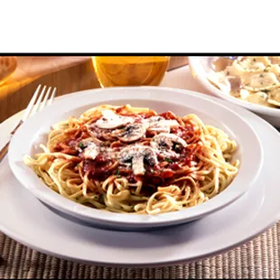 a plate of spaghetti