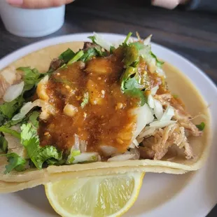 Carnitas taco