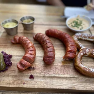 3 sausage board