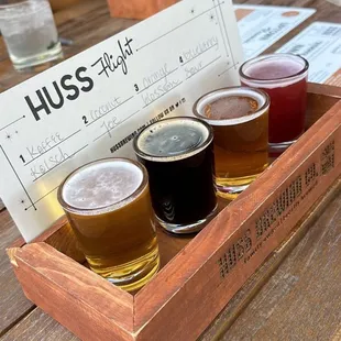 Beer flight