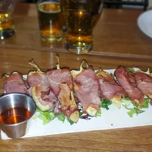 Prosciutto Wrapped Jalapeno Poppers