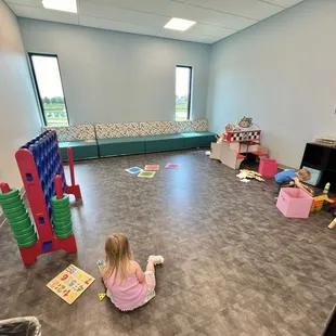 Toys in the kids' area