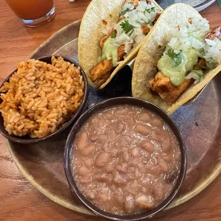 Vegan Chicken Tacos