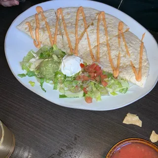 Vegan Stacked Quesadilla