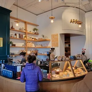people in a bakery