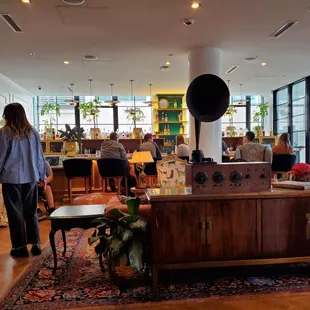 Bar in same space