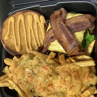 a meal in a container