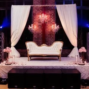 Bay Area Indian Wedding Decorations -  Reception Decor