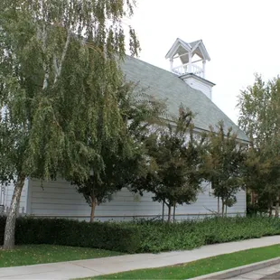 Side view of the church/performing facility.