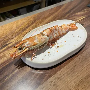 king prawn skewer
