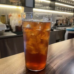 Oolong whiskey highball