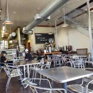 Large, but cold, dining room, bring a sweater!