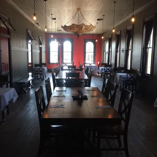 Great upstairs for a private event.