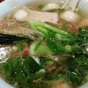 Egg Noodle Combo Soup