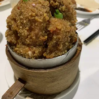 Steamed Spare Rib Coated with Sticky Rice