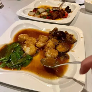 Scallops Sauteed with Mushroom