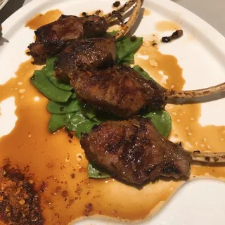 Rack of Lamb Chop Szechuan Style