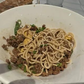Noodles with Meat Sauce Peking Style