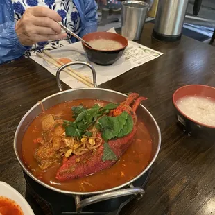 Spicy Seafood Soup