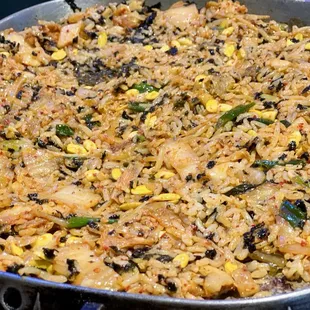 paella, food