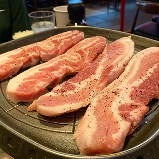 Sam Gup Sal ( Sliced Pork Belly )