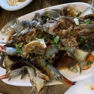 Soy sauce crabs