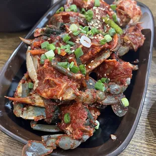 Marinated Crabs