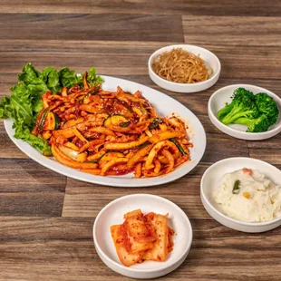 O Jing Uh Bokeum / Stir fry Squid