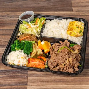 Bulgogi box meal