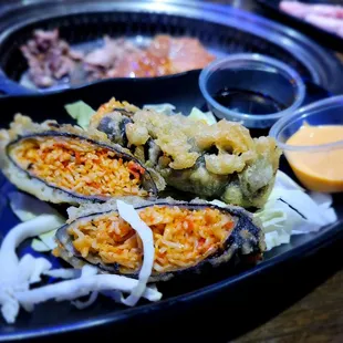The Shit! Deep fried sushi roll