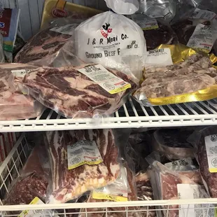 Beef ,Ribeye,Bacon ,Chicken Breast, Harris Ranch Beef!!