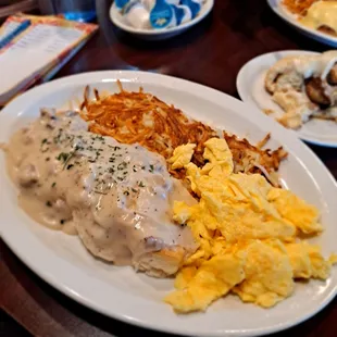 Biscuits and gravy