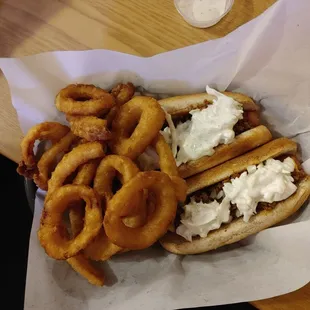 Fried and grilled. All beef. Man these dogs are great!