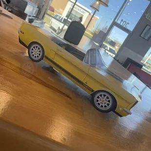 Cars! You can get for $1 or free w a kids meal