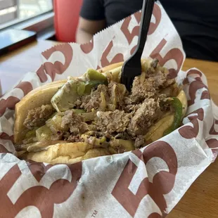 Cheesesteak $13.50