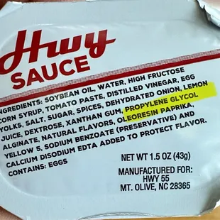 Be aware of the ingredients, if you are concerned about High Fructose Corn Syrup, Sodium Benzoate, and the Anti-Freeze