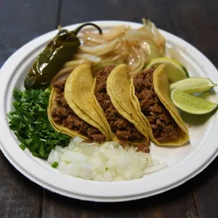 Beef fajita = bistec