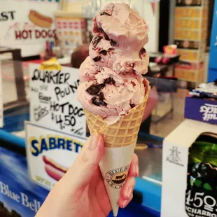 Delicious ice cream at an affordable price with fantastic service.  I cannot recommend this place enough.