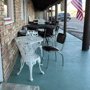 Outdoor seating