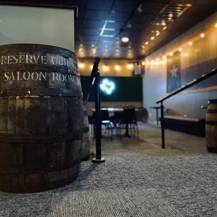 Awesome private area for parties!