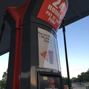 Twenty four hours pay at the pump