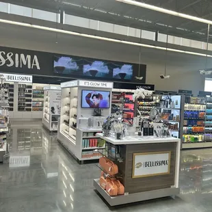the inside of a store