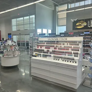 the inside of a store