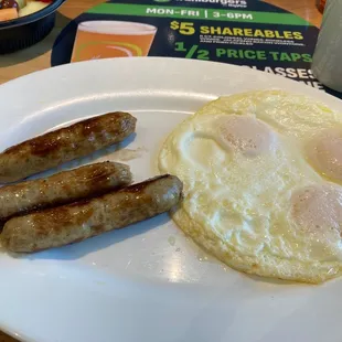 Good Start Breakfast with Sauasage.